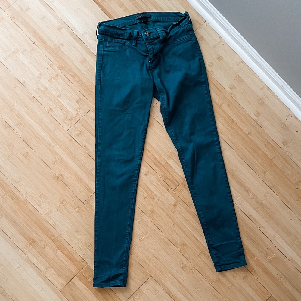 Flying Monkey Teal Colored Jeans